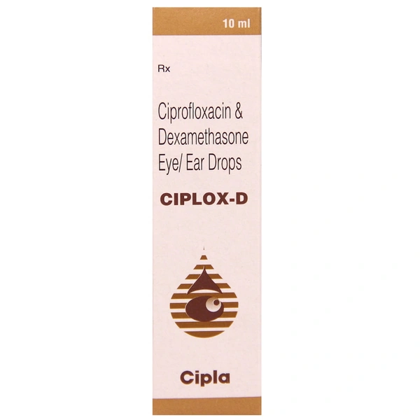 Ciplox D Eye/Ear Drops
