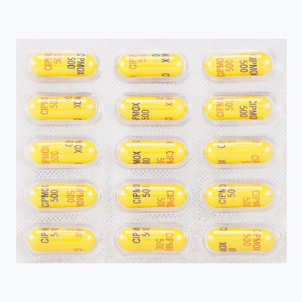 Cipmox 500 Capsule Yellow