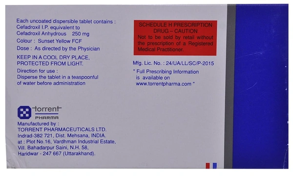 Droxyl 250 DT Tablet