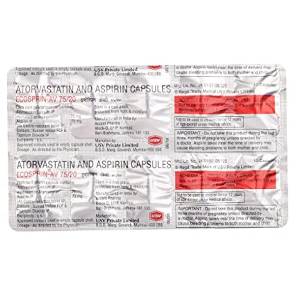 Ecosprin AV 75/20 Capsule