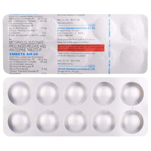 Embeta AM 50 Tablet
