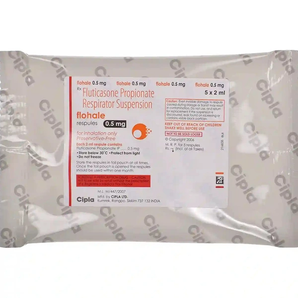 Flohale 0.5mg Respules