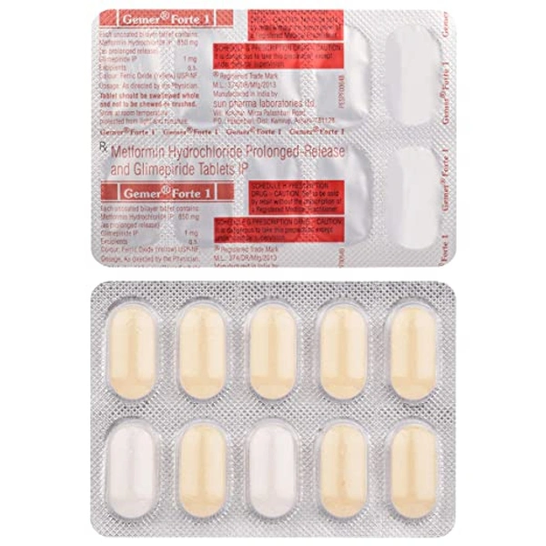 Gemer Forte 1 Tablet