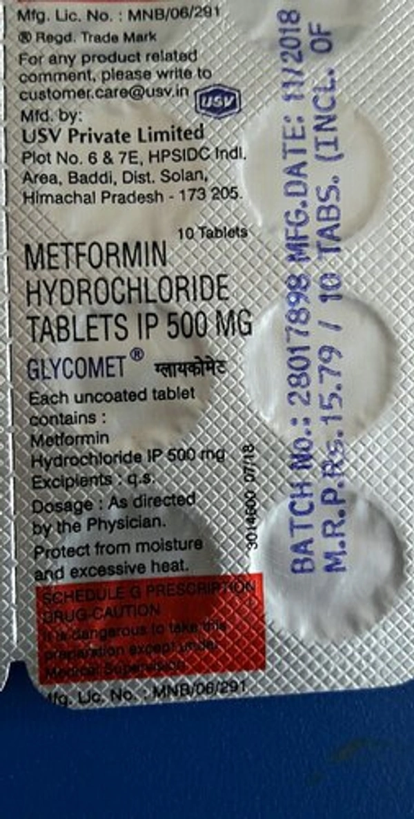 Glycomet Tablet
