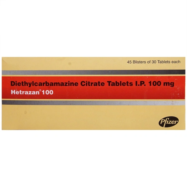 Hetrazan 100 Tablet