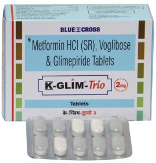 K Glim Trio 2mg Tablet