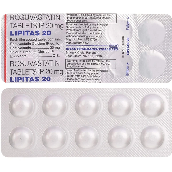 Lipitas 20 Tablet