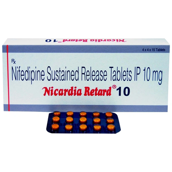 Nicardia Retard 10 Tablet