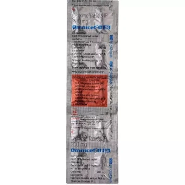 Omnicef-O 200mg Tablet