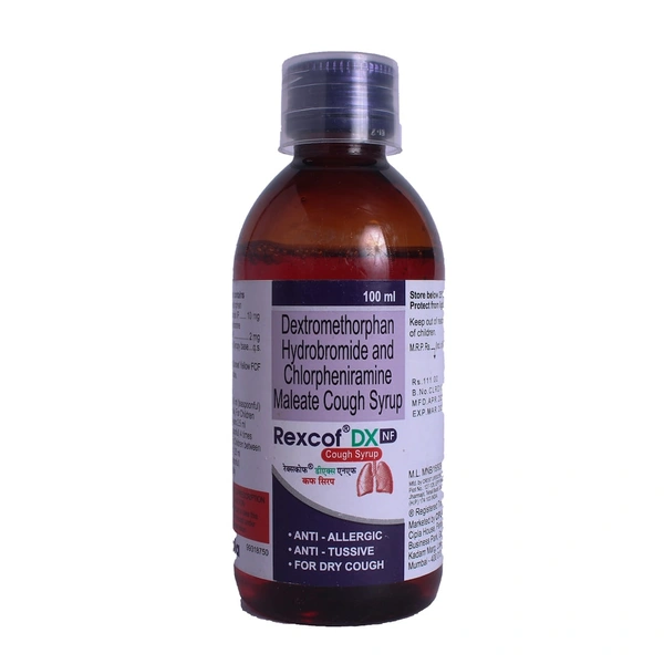 REXCOF DX SYP 100ML 100ML