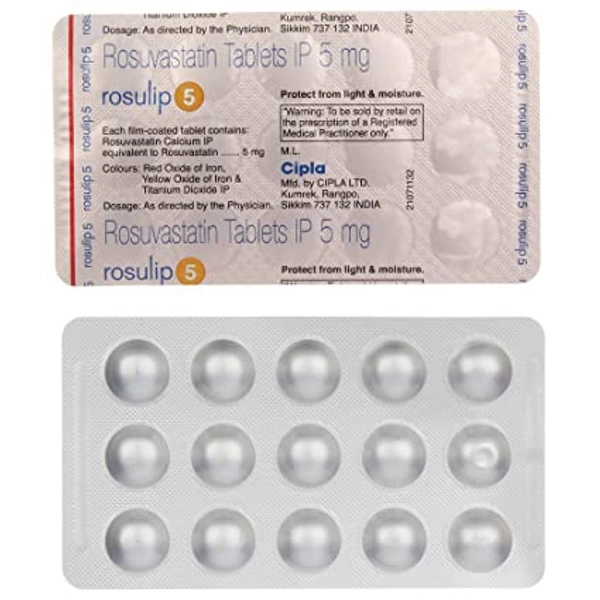 ROSULIP 5MG TAB 1*15
