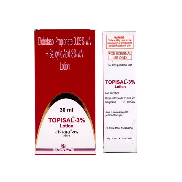 TOPISAL 3% LOTION 30ML 30ML 30ML