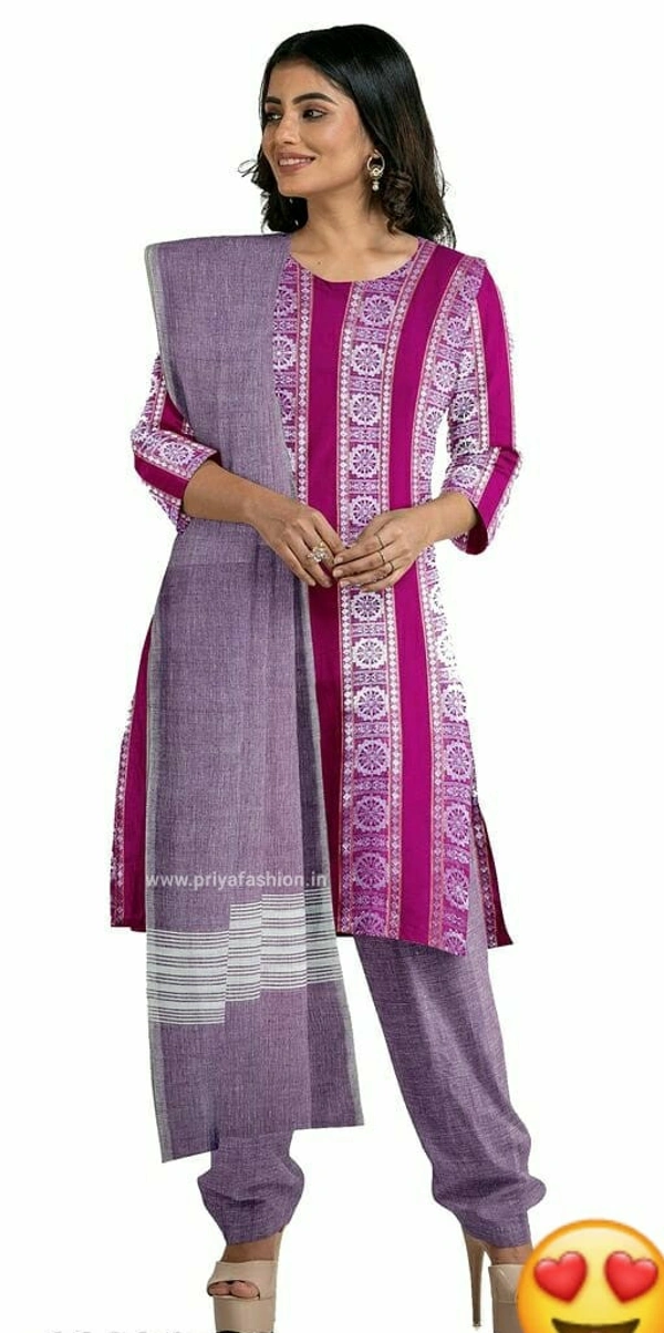 101449 Sambalpuri Dress Material With Stiching 32-42 Size - 36