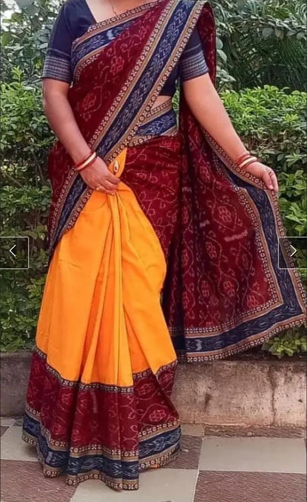 100795 Sambalpuri Patchwork Saree