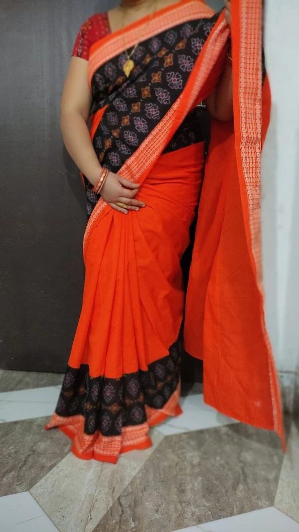 100804 Sambalpuri Patchwork Saree