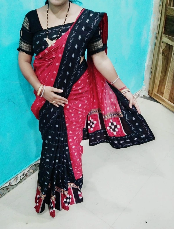 100808 Sambalpuri Patchwork Saree