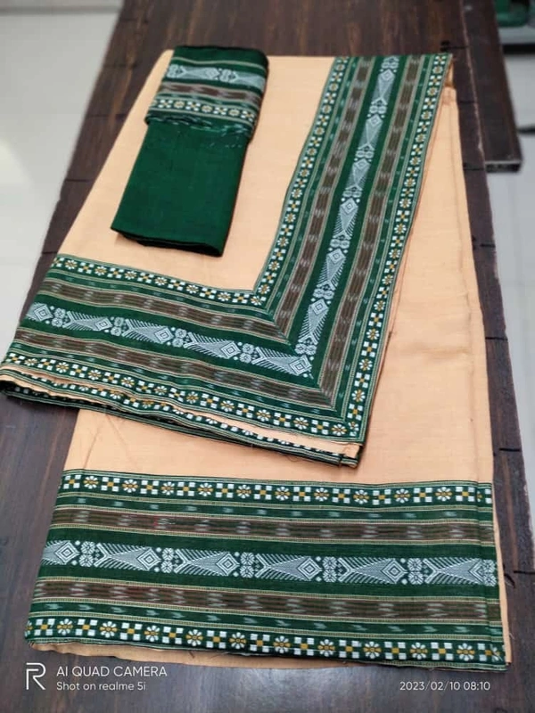 100828 Sambalpuri Patchwork Saree