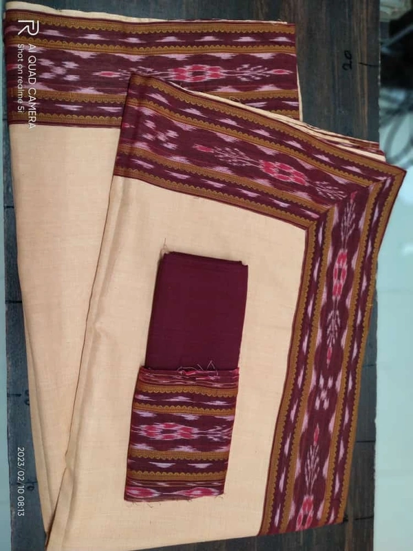 100830 Sambalpuri Patchwork Saree