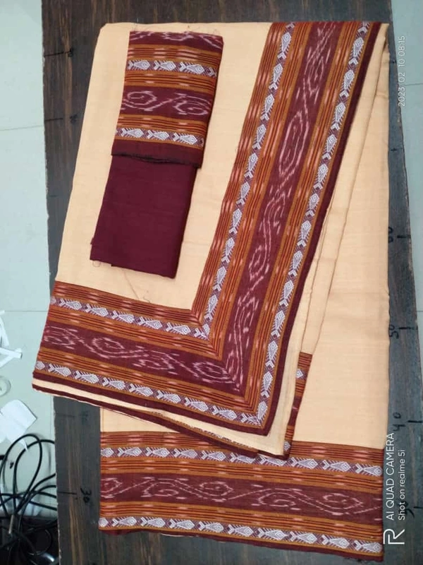100831 Sambalpuri Patchwork Saree