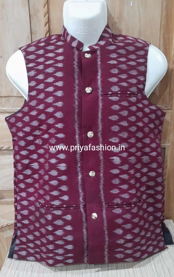 1008866 Sambalpuri Neheru Jaket - 38