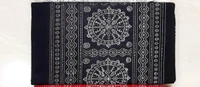 101105 Sambalpuri Handloom Bankei Dupatta - Black
