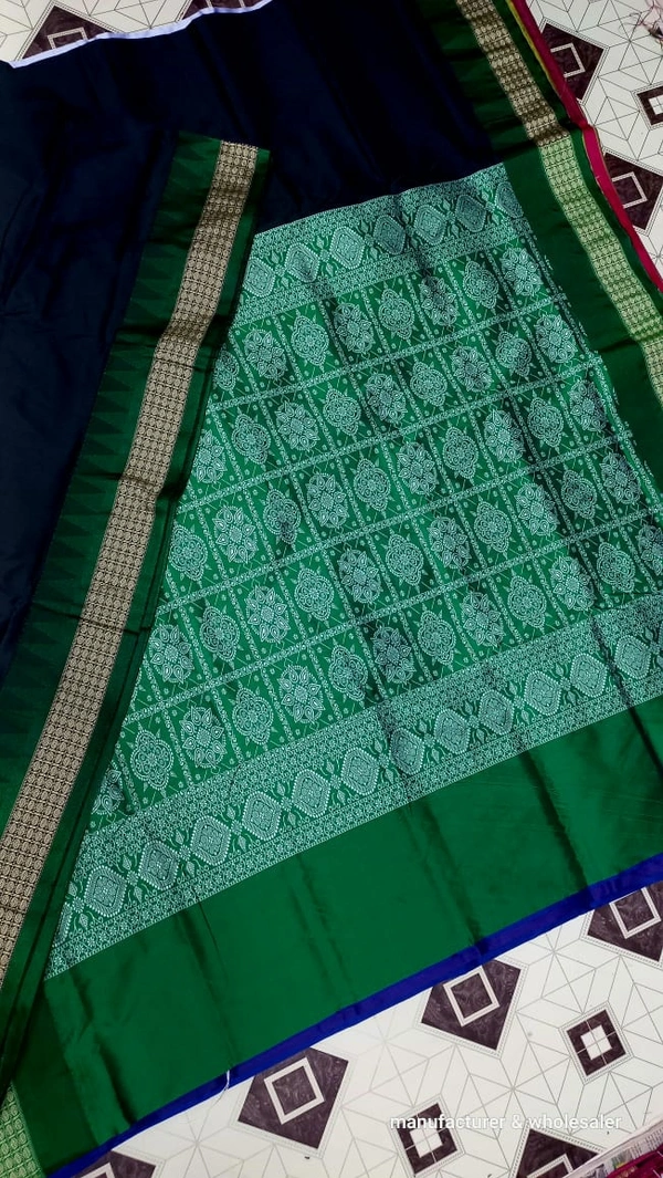 101106 Silk Pata Saree With Blouse