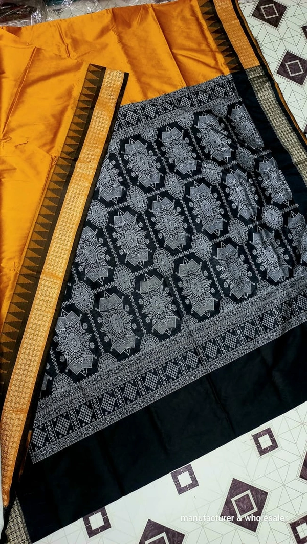 101131 Silk Pata Saree With Blouse