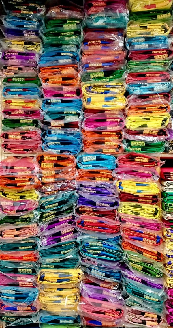 101139 Silk Pata Saree With Blouse