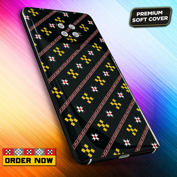 101245 Sambalpuri Mobile Back Cover With Add Photo & Name - Hard Cover