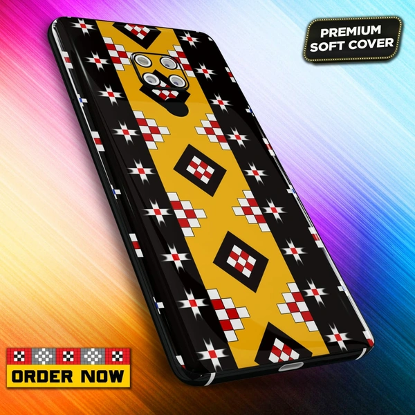 101257 Sambalpuri Mobile Back Cover With Add Photo & Name - Hard Cover