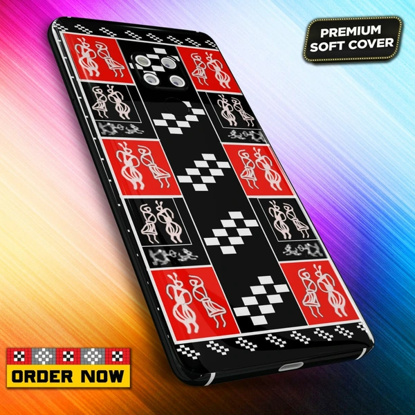 101259 Sambalpuri Mobile Back Cover With Add Photo & Name - Hard Cover