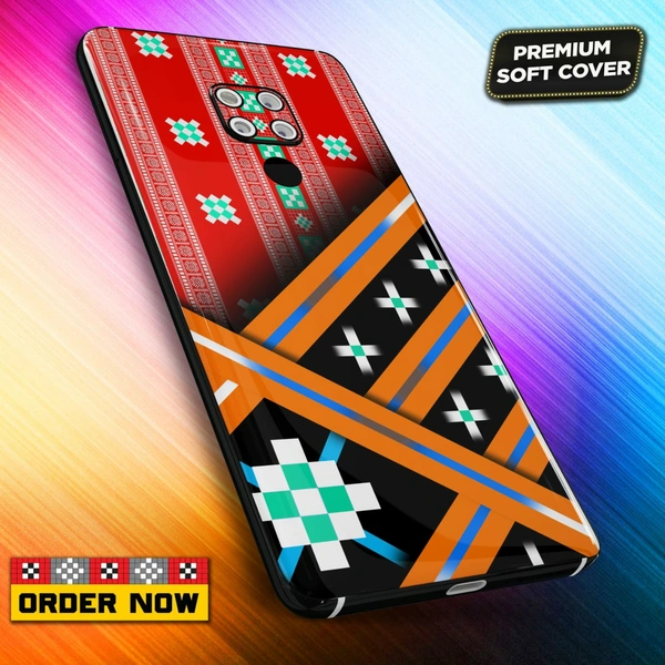 101270 Sambalpuri Mobile Back Cover With Add Photo & Name - Hard Cover