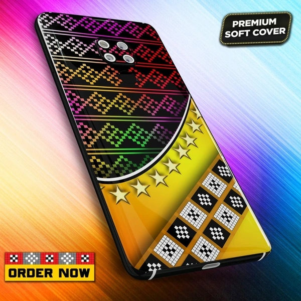 101290 Sambalpuri Mobile Back Cover With Add Photo & Name - Hard Cover