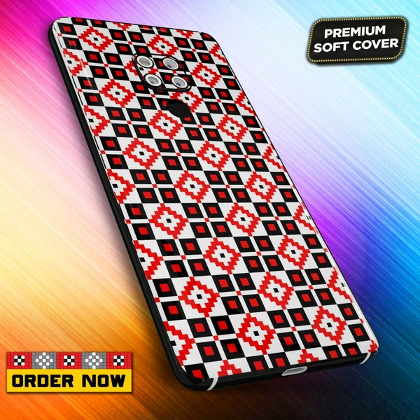 101321 Sambalpuri Mobile Back Cover With Add Photo & Name - Hard Cover