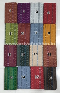 101483 Sambalpuri Cotton Kurta , Dhila With Stiching Size 32 Chest- 40 Chest - 34 Chest