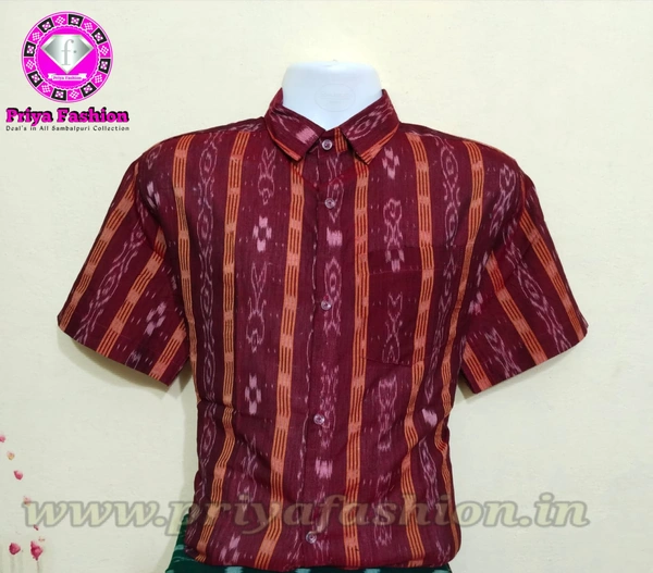 101992 Sambalpuri Half Shirt - 48