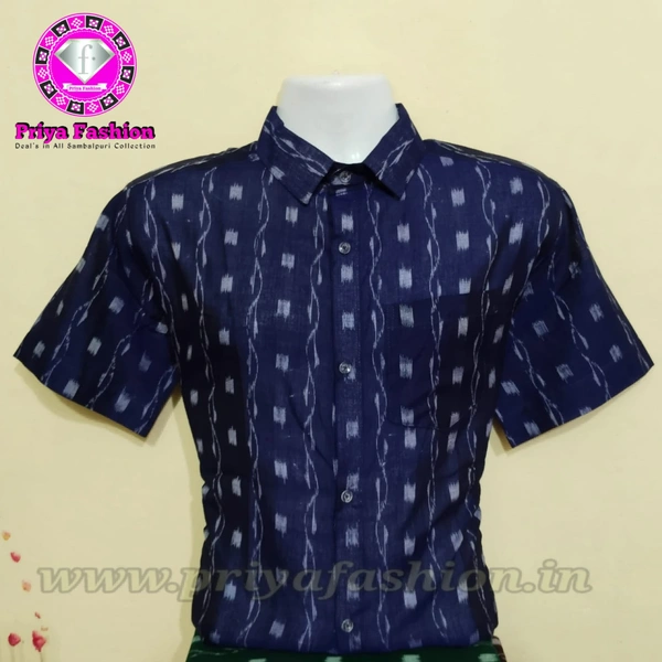 102000 Sambalpuri Half Shirt - 44