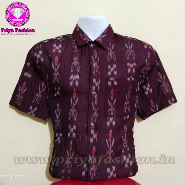 102001 Sambalpuri Half Shirt - 44