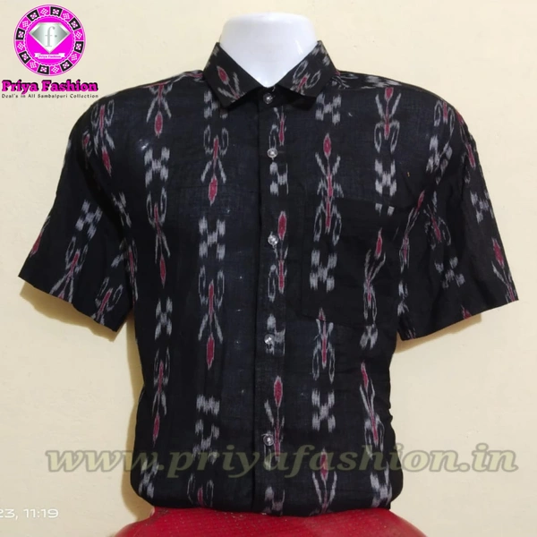 102002 Sambalpuri Half Shirt - 44