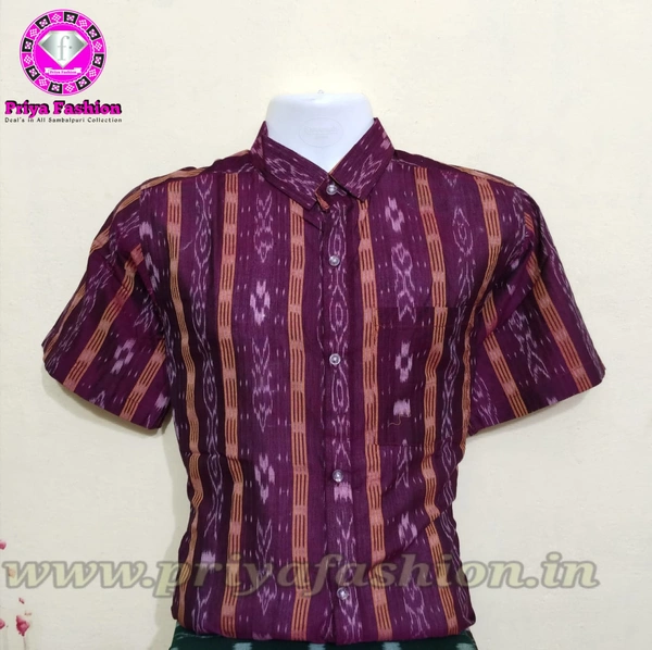 102053 Sambalpuri Half Shirt