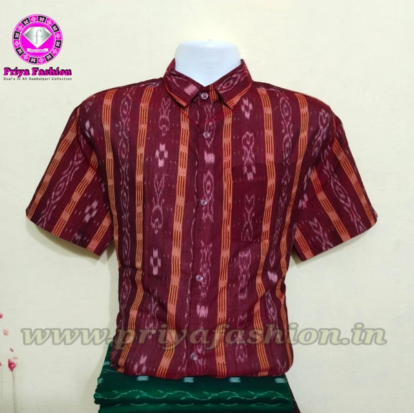 102056 Sambalpuri Half Shirt