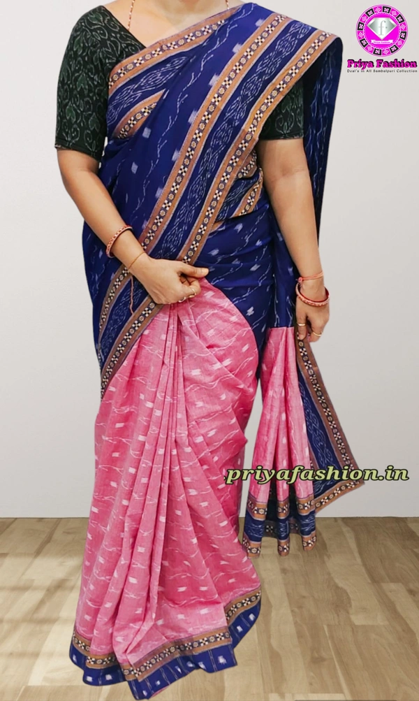 102088 Sambalpuri Patchwork Saree With Blause Pics