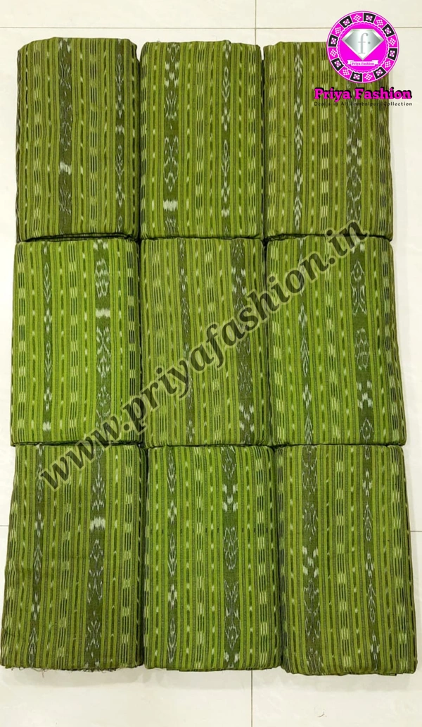102230 Sambalpuri Handloom Fabric, Shirt, Kurti & Dhila - 42 Size, Short Kurta