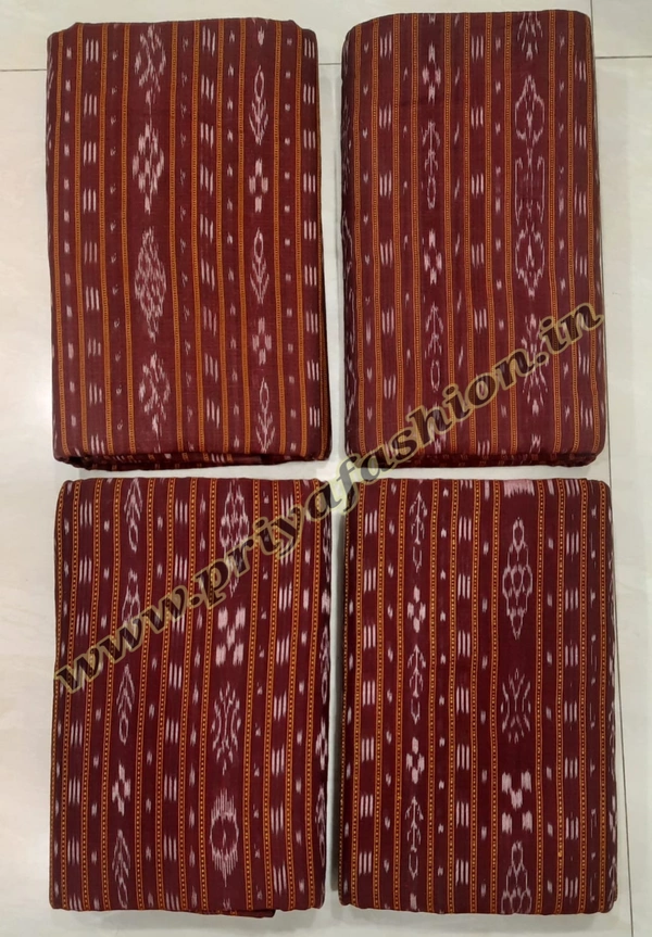 102231 Sambalpuri Handloom Fabric, Shirt, Kurti & Dhila - 2.20 Meter, Fabric