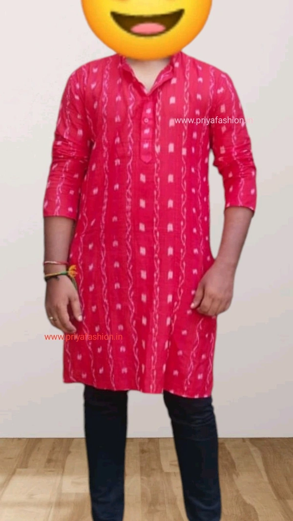 102297 Sambalpuri long Dhila, Short Kurta, Full Shirt ,Half Shirt 