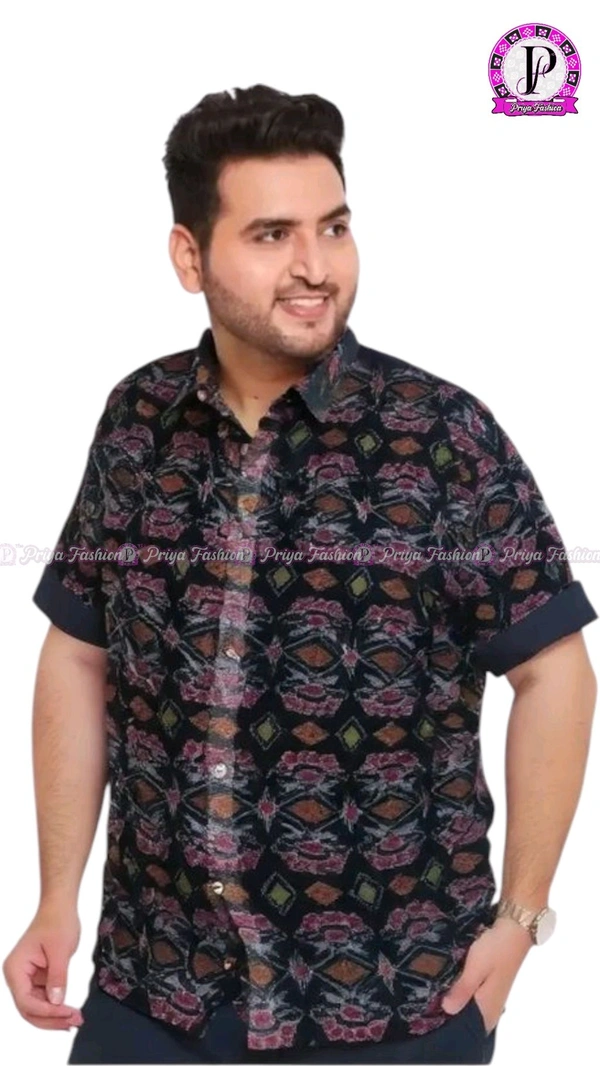 102368 Sambalpuri Half Shirt  - 38, Night Rider