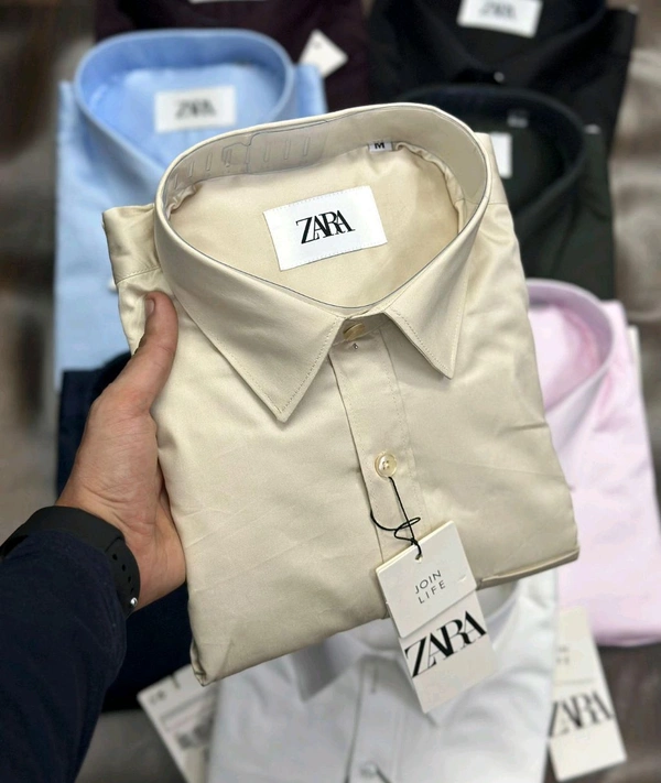 Zara Men Custom Fit Normal Shirt - XXL-44