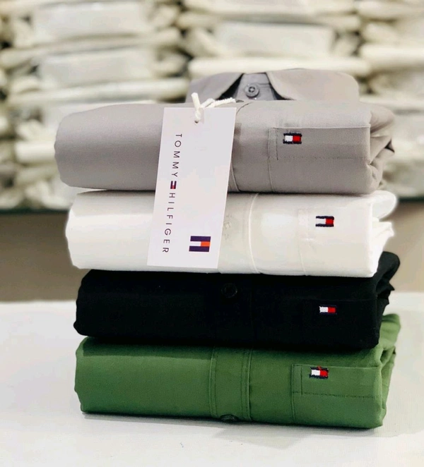 TOMMY 4 Pc Combo Cotton Regular Fit Shirt - XXL-44