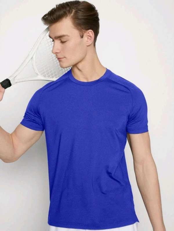 Dryfit t shirt-Royal Blue - M-38