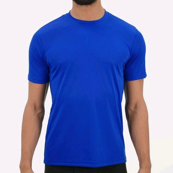 Dryfit t shirt-Royal Blue - L-40